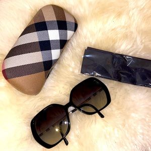 Black Burberry sunglasses